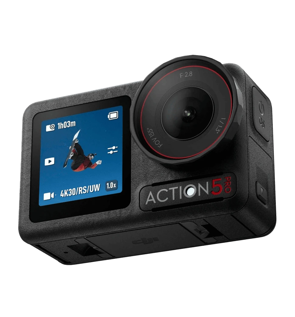 Екшн-камера DJI Osmo Action 5 Pro Essential Combo нижній ракурс