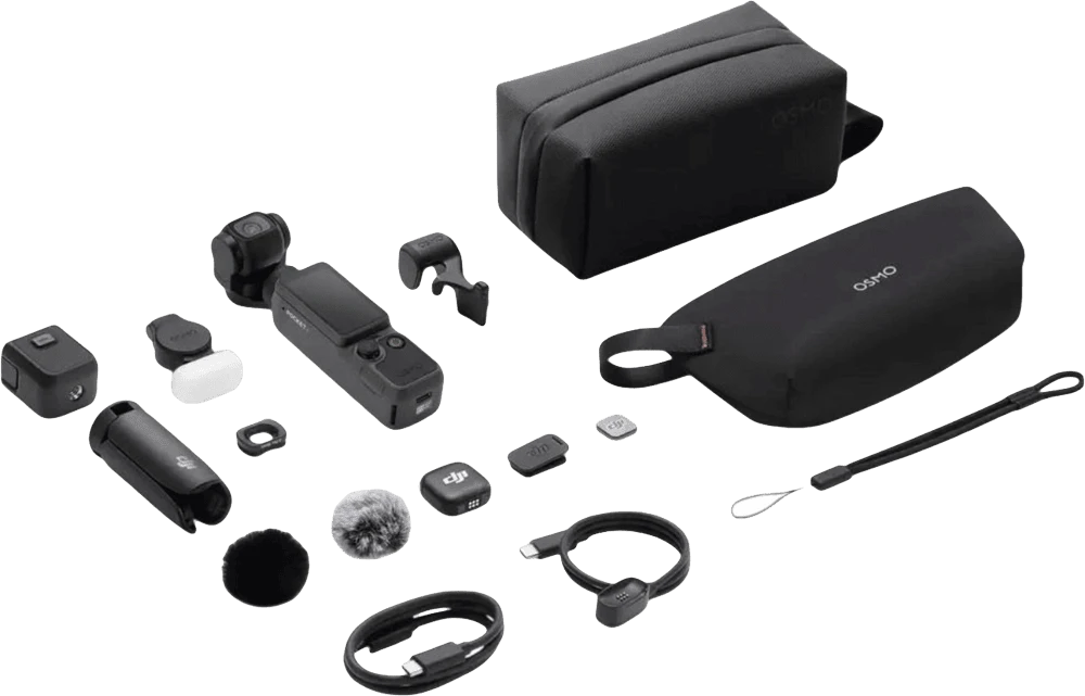 Екшн-камера DJI Osmo Pocket 4 Creator Combo (CP.OS.00000544.01) вид комплектація