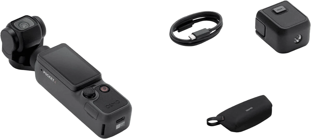 Екшн-камера DJI Osmo Pocket 4 Essential Combo комплектація