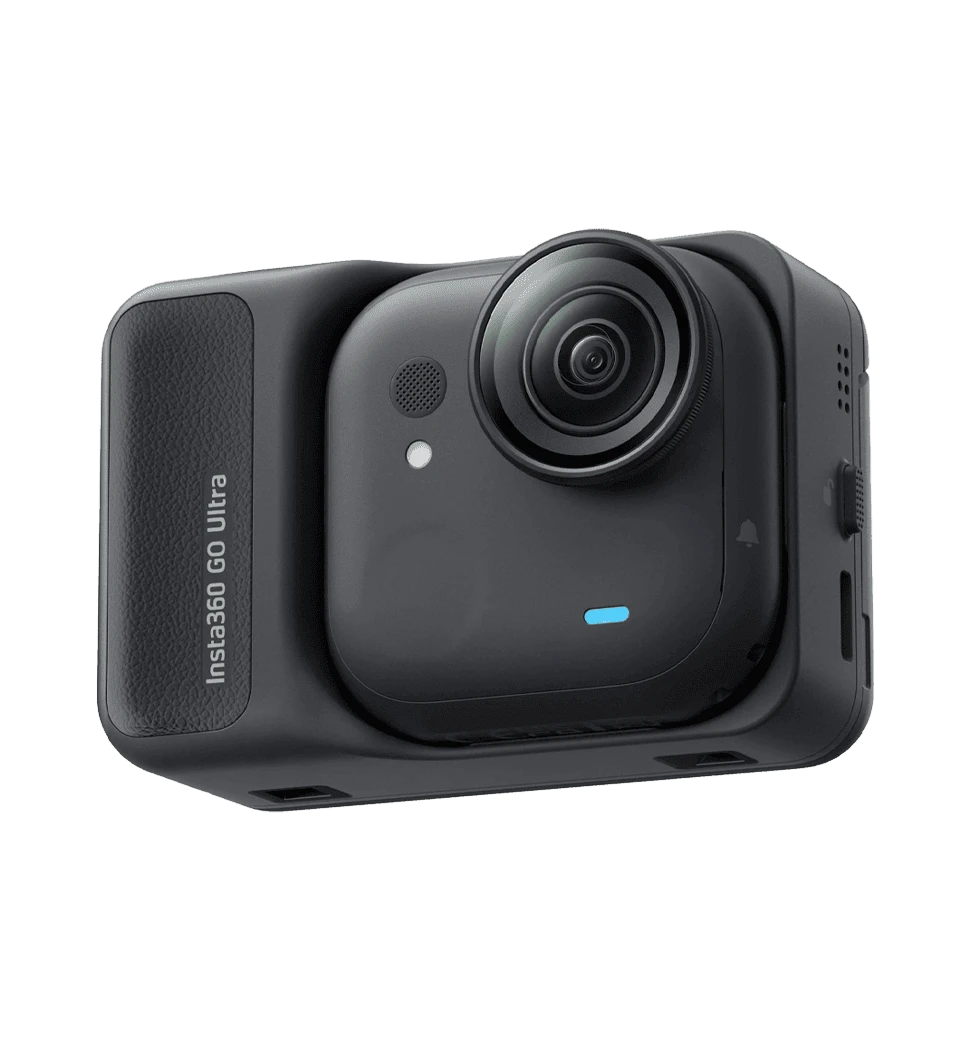 Екшн-камера Insta360 GO Ultra Black (CINSABEA_GOULTRA02) передній вид