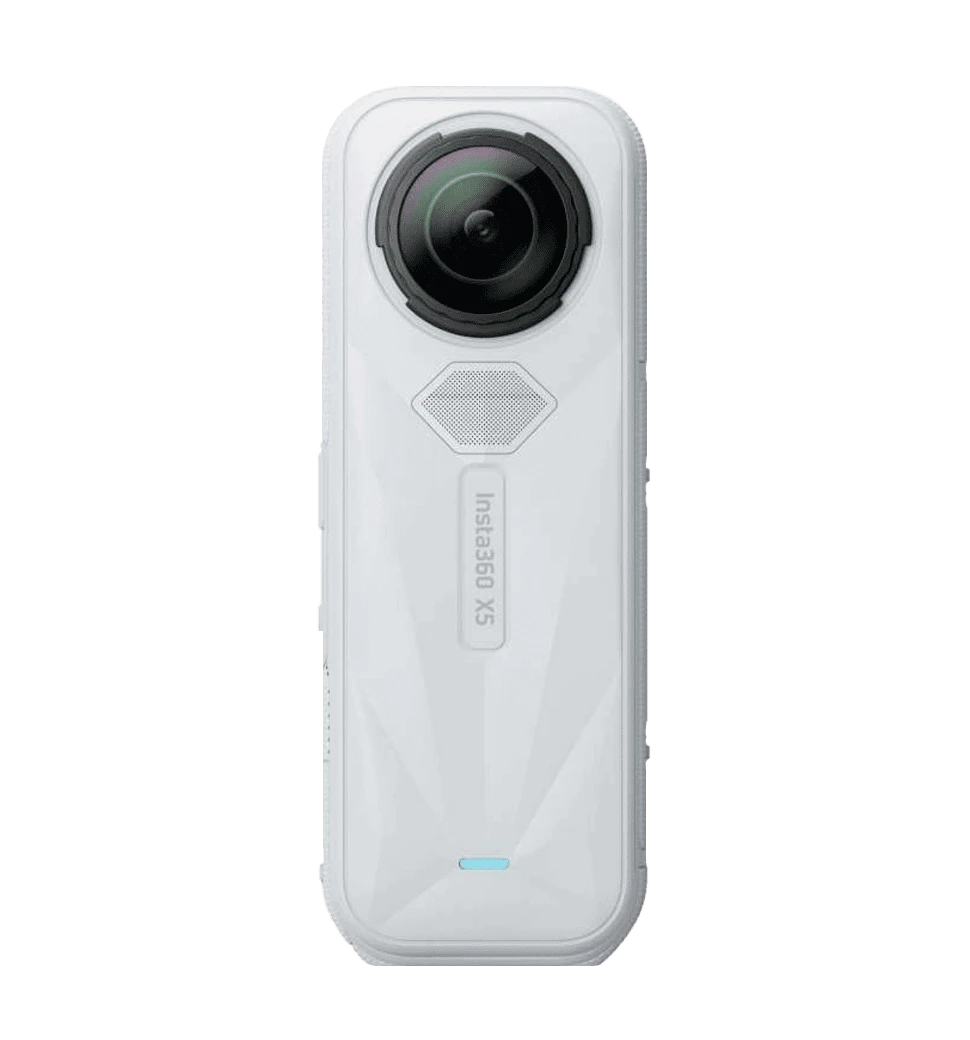Екшн-камера Insta360 X5 Standard Bundle - Satin White Limited Edition (CINSAAHA_X532) вид ззаду