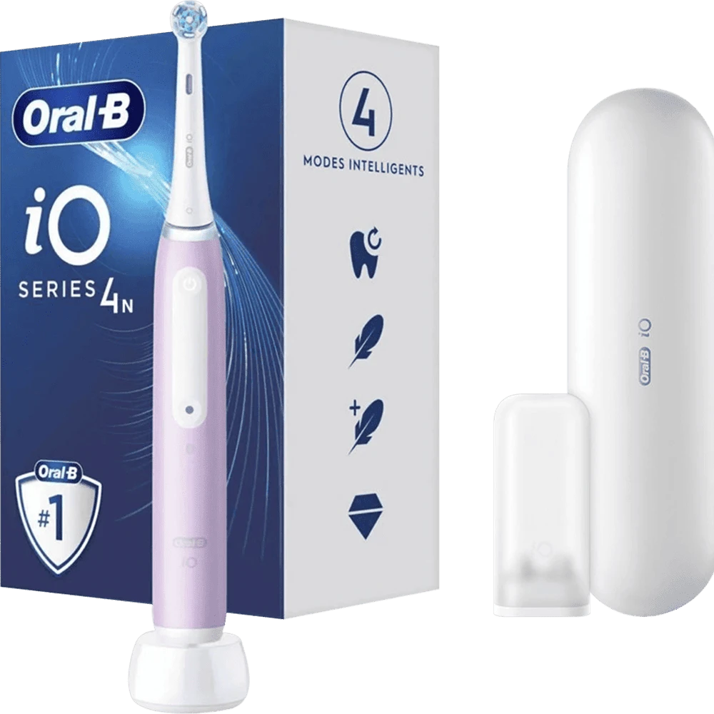 Електрична зубна щітка BRAUN Oral-B iO Series 4N iOG4.1A6.1DK LAVENDER (4210201437925) вид пакування
