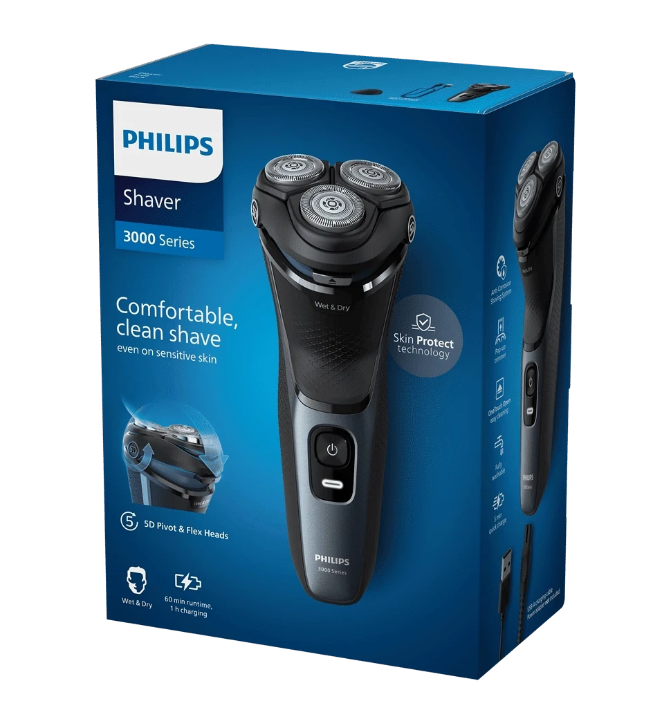 Електробритва Philips Series 3000 S3144/00 - фото упаковки
