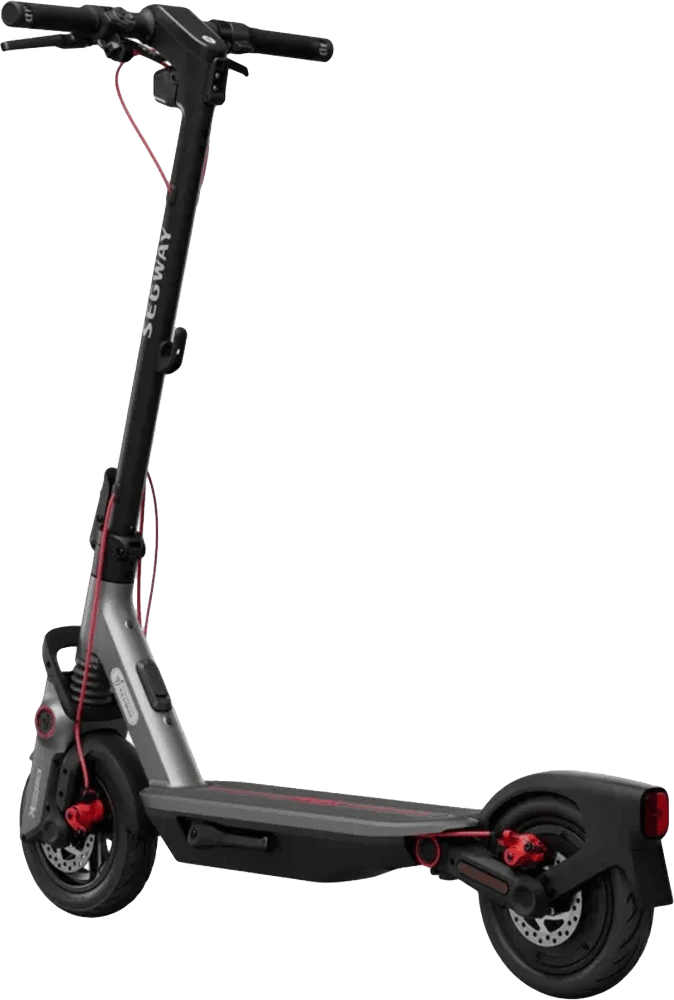 Електросамокат Ninebot SEGWAY F3 PRO E Grey (AA.05.17.02.0003) вид під лівим кутом