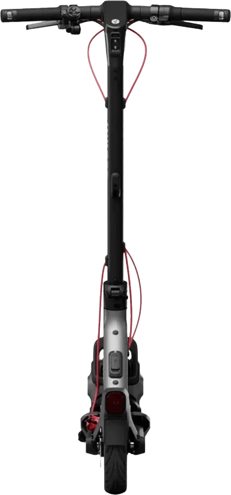 Електросамокат Ninebot SEGWAY F3 PRO E Grey (AA.05.17.02.0003) задній вид самокату