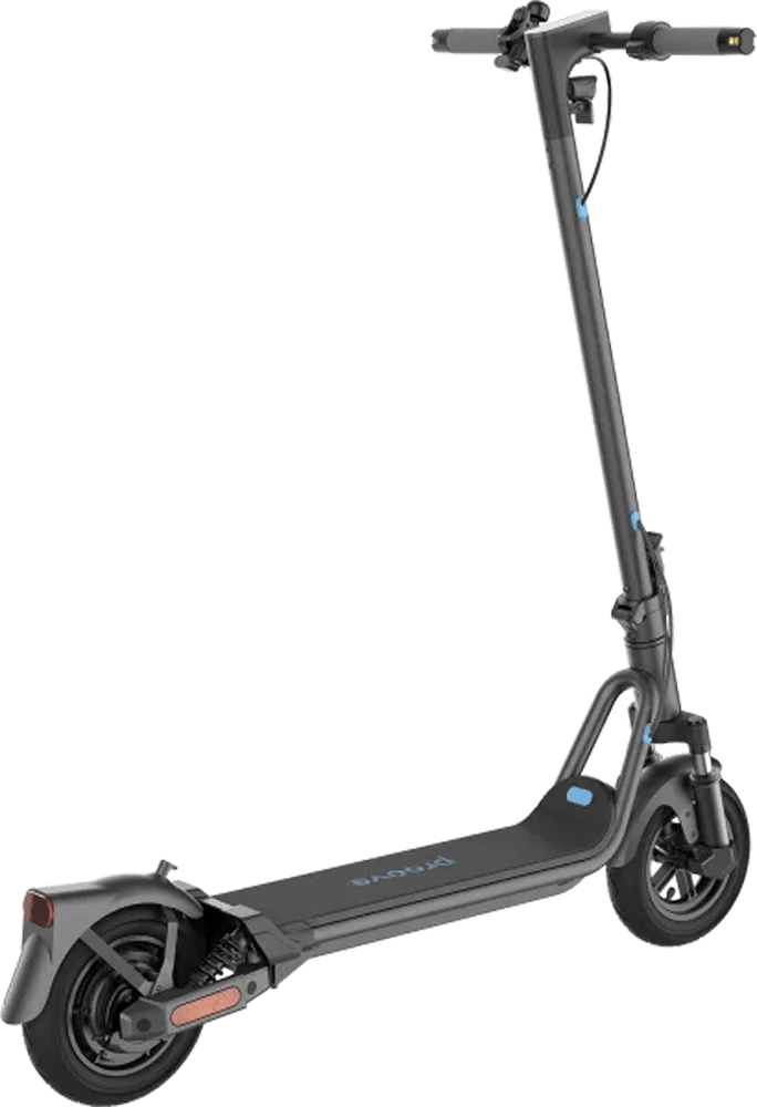 Електросамокат Proove Model City Pulse App 350W (чорно-блакитний) задній вид самокату