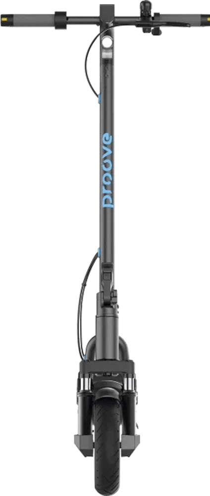 Електросамокат Proove Model City Pulse App 350W (чорно-блакитний) передня грань