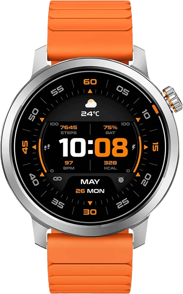 Фітнес-браслет KOSPET ORB SILVER вид дисплею