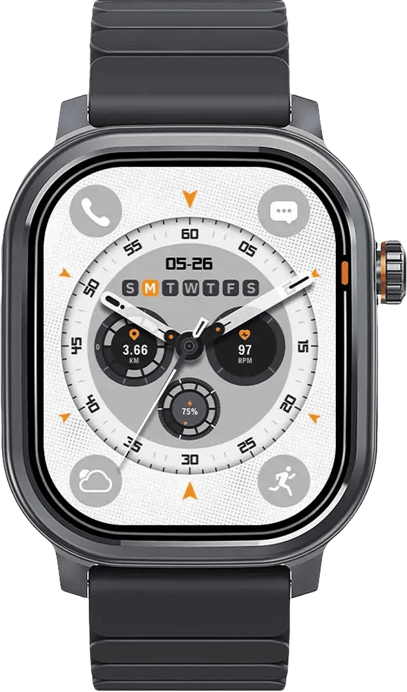 Фітнес-браслет KOSPET PULSE GREY вид дисплею