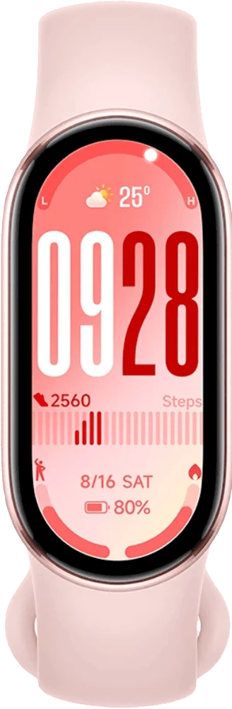 Фітнес-браслет Xiaomi Smart Band 10 Mystic Rose (BHR9999GL) передній вид