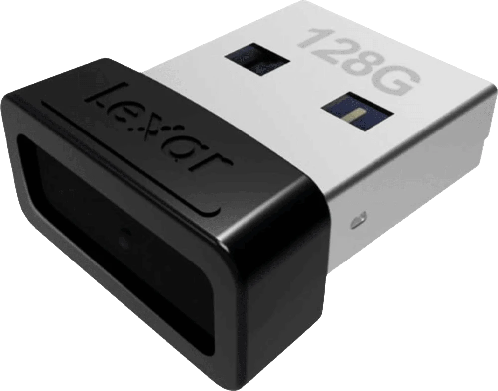 Флеш-пам'ять (накопичувач USB) USB3 128GB S47 LJDS47-128ABBK LEXAR задній вид