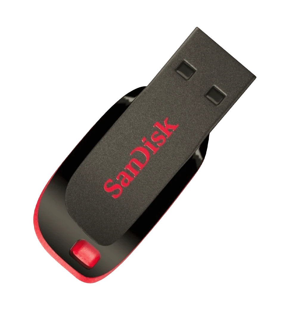 Флеш пам'ять USB SanDisk Cruzer Blade 32GB USB 2.0 Black (SDCZ50-032G-B35) головне фото