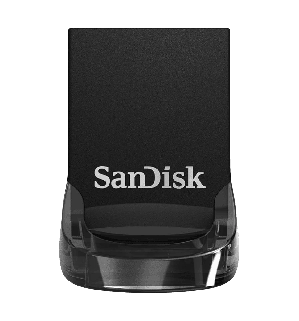 Флеш пам'ять USB SanDisk Ultra Fit 256GB USB 3.2 Gen1 Black (SDCZ430-256G-G46) головне фото