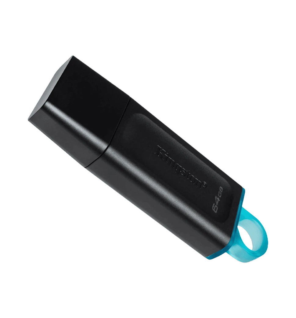 Флеш пам'ять USB3.2 Gen 1 DataTraveler Exodia (Bla ck+Blue) - 2 Pack DTX/64GB-2P головне
