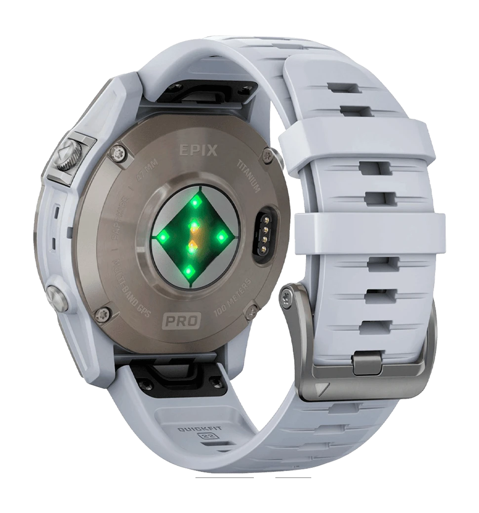 Garmin Venu 3S Soft Gold S. Steel Bezel w. French Gray Case and S. Band (010-02785-02/52) Б/В фото ззаду