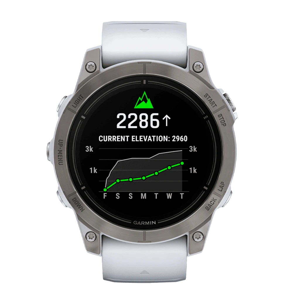 Garmin Venu 3S Soft Gold S. Steel Bezel w. French Gray Case and S. Band (010-02785-02/52) Б/В передній вид