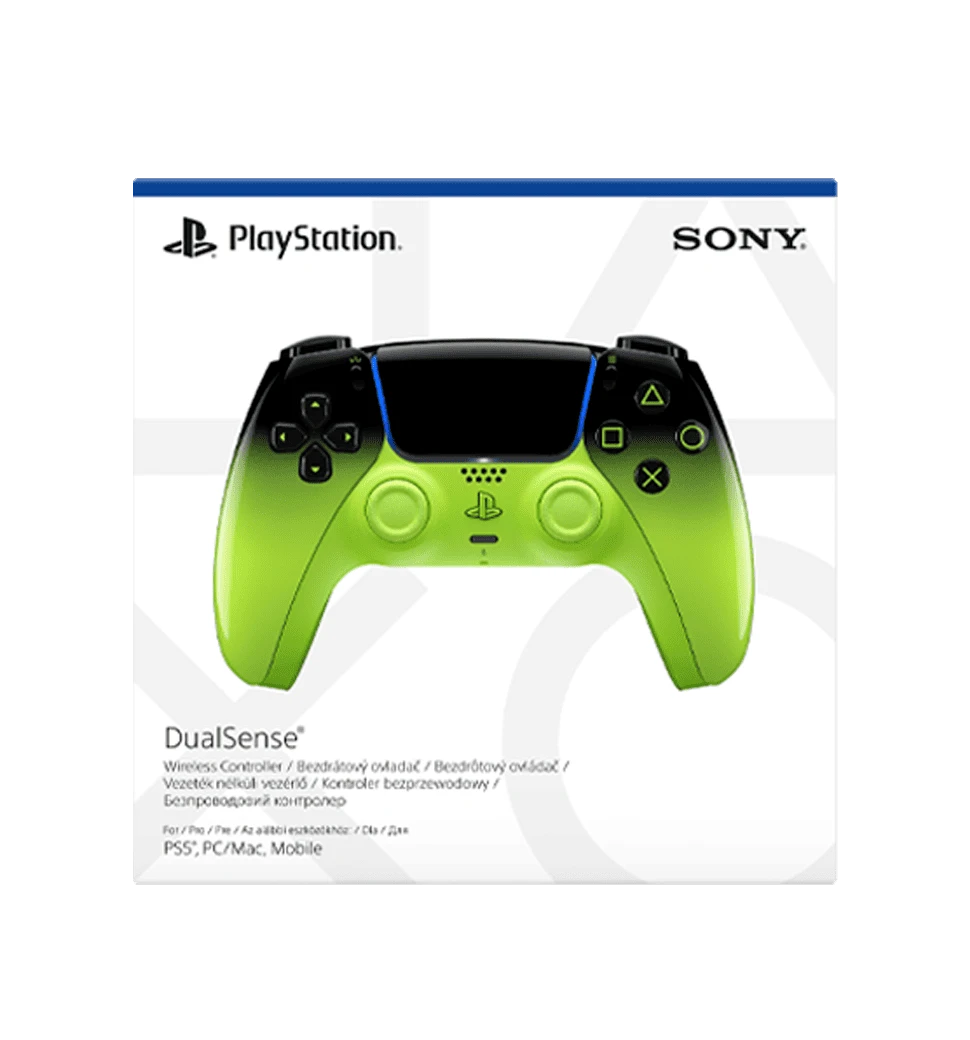 Геймпад DualSense Wireless Controller для Sony PS5 Remix Green вид в коробці