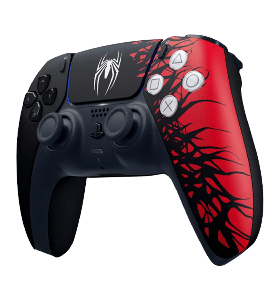 Геймпад DualSense Wireless Controller для Sony PS5 (Spider-Man 2 Limited Edition) передній вид геймпаду права сторона