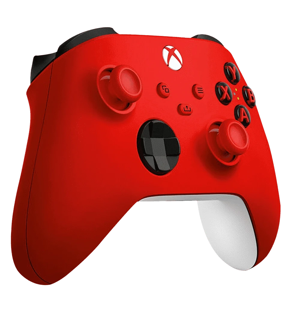 Геймпад Microsoft Xbox Series X | S Wireless Controller Pulse Red Б/В фото геймпада під лівим кутом