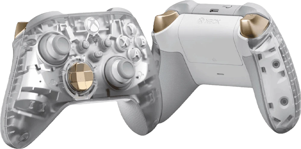 Вид геймпада з двох сторін