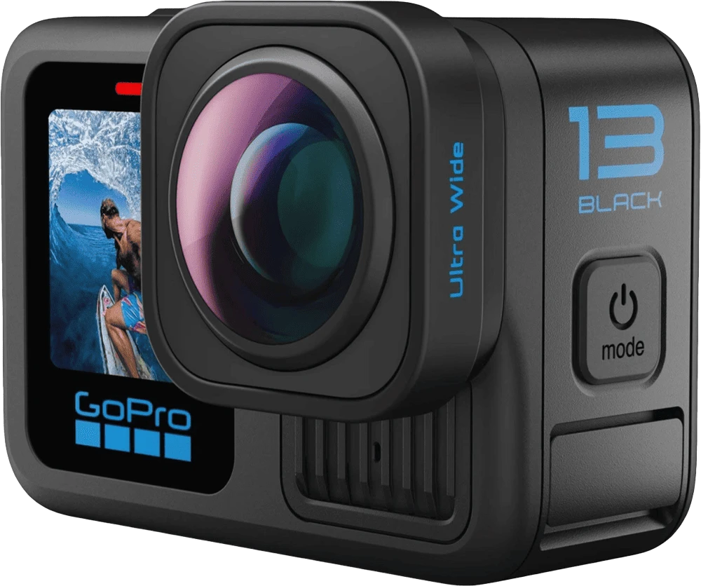 GoPro HERO 13 Black Ultra Wide Edition Camera (CHDRB-133-RW) вид зверху