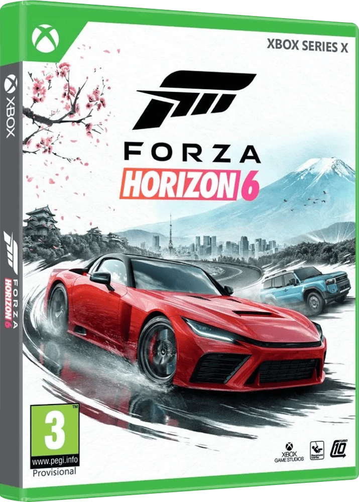 Гра консольна Xbox Series X Forza Horizon 6, BD диск боковий вид