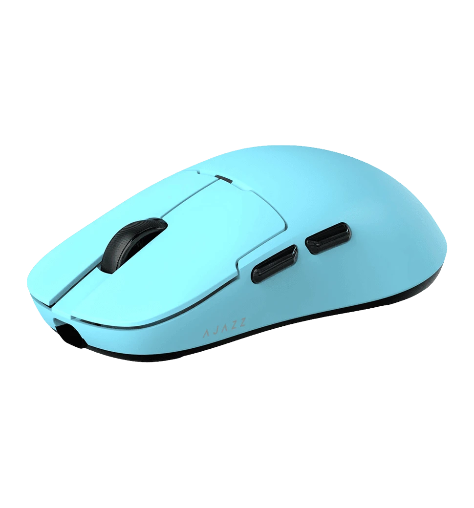 Ігрова бездротова миша Ajazz AJ159P MC Bluetooth USB Blue Charging Dock передній вид