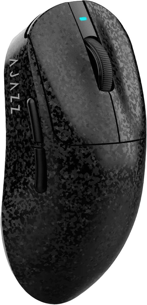 Ігрова бездротова миша Ajazz AJ199 Carbon fiber Wireless Black (AJ199-B) вертикальне фото