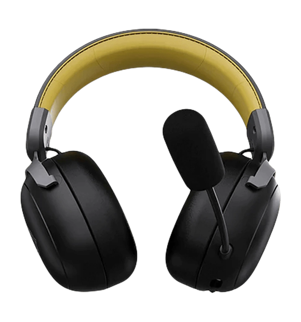 Ігрова гарнітура Ajazz AHM08 MAX 3-Mode Black боковий вид