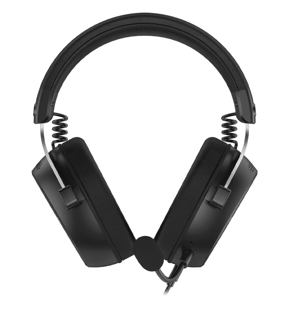 Ігрова гарнітура HATOR HYPERGANG 3 Hi-Res (ESH05) black повний вид