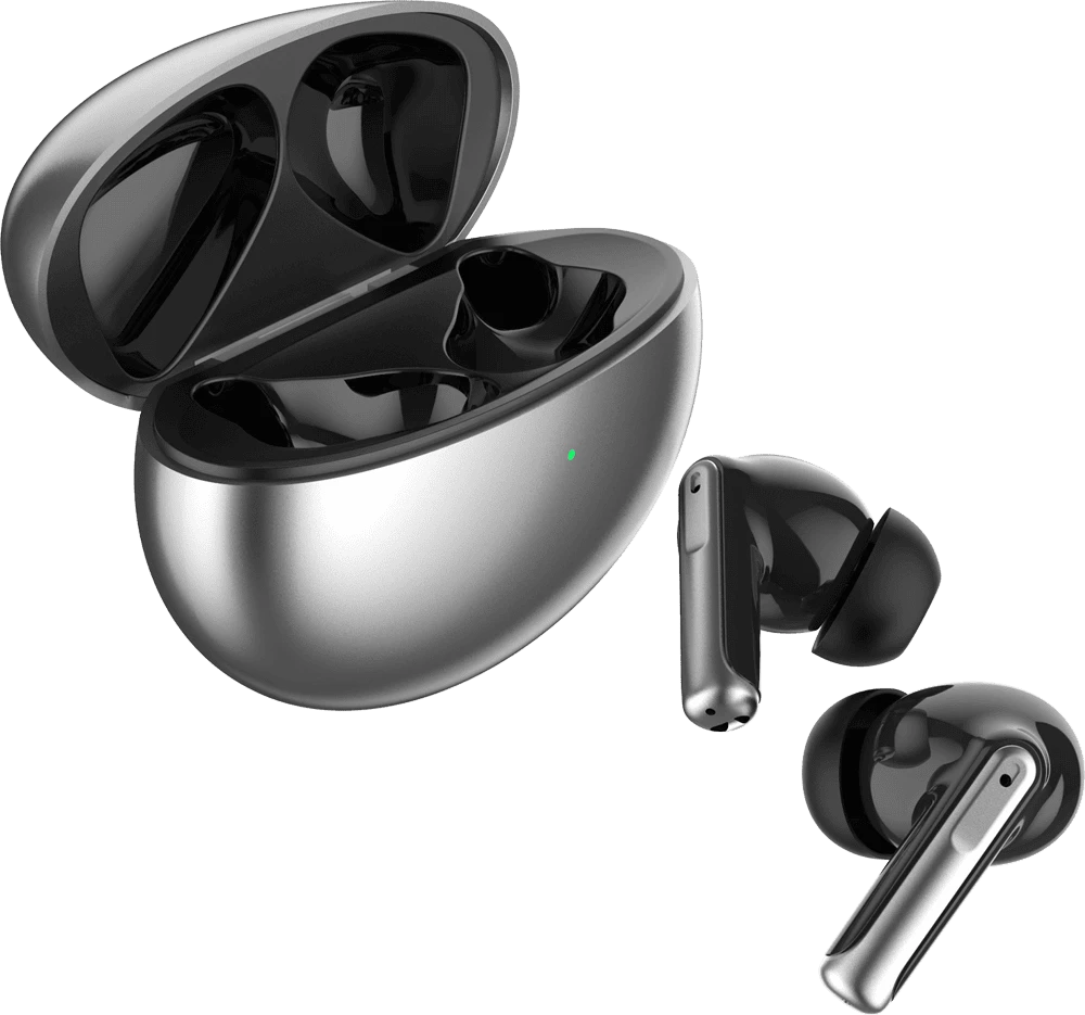 Ігрова гарнітура HATOR Hyреrpunk Truepods (HTA430) black, SyncHUB вид навушників та кейс