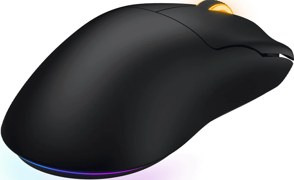 Ігрова миша HATOR Pulsar 3 PRO wireless (HTM640) black задній вид миші