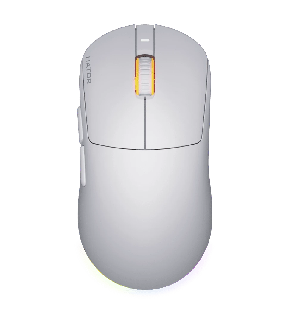 Ігрова миша HATOR Quasar 3 wireless (HTM731) white головне фото