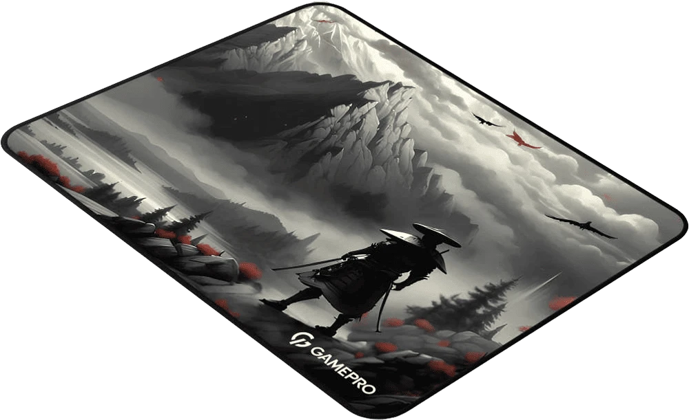 Ігрова поверхня GamePro MP145RS Grey боковий вид