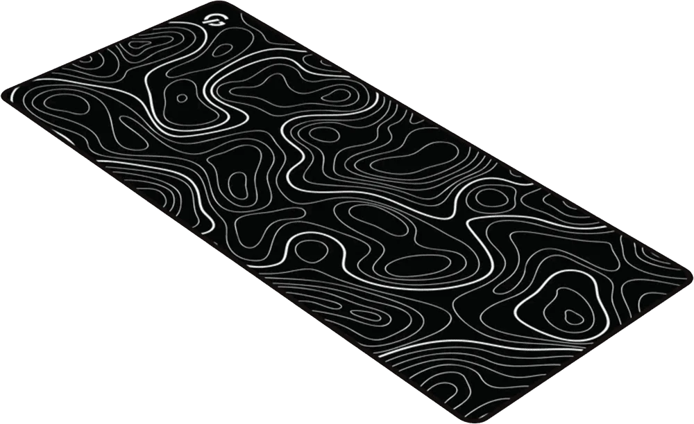 Ігрова поверхня Gamepro MP275AB White боковий вид