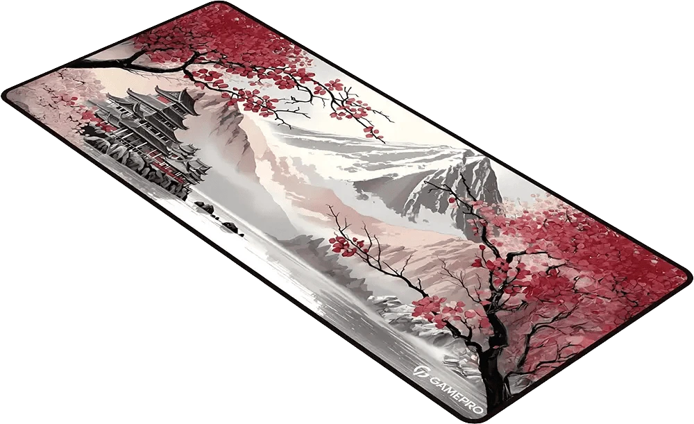 Ігрова поверхня Gamepro MP275JS Gray-Pink боковий вид