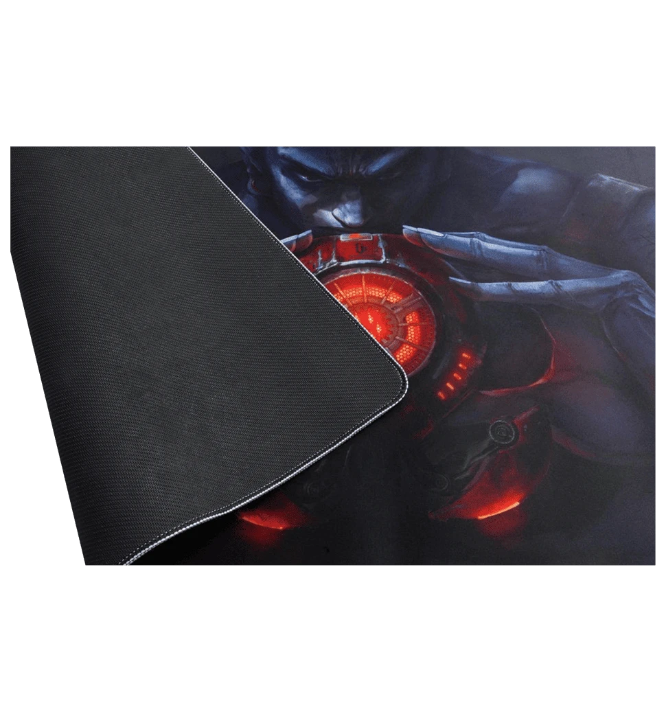 Ігрова поверхня GravaStar WARRIOR XL (900х450х3мм) чорний вид спереду