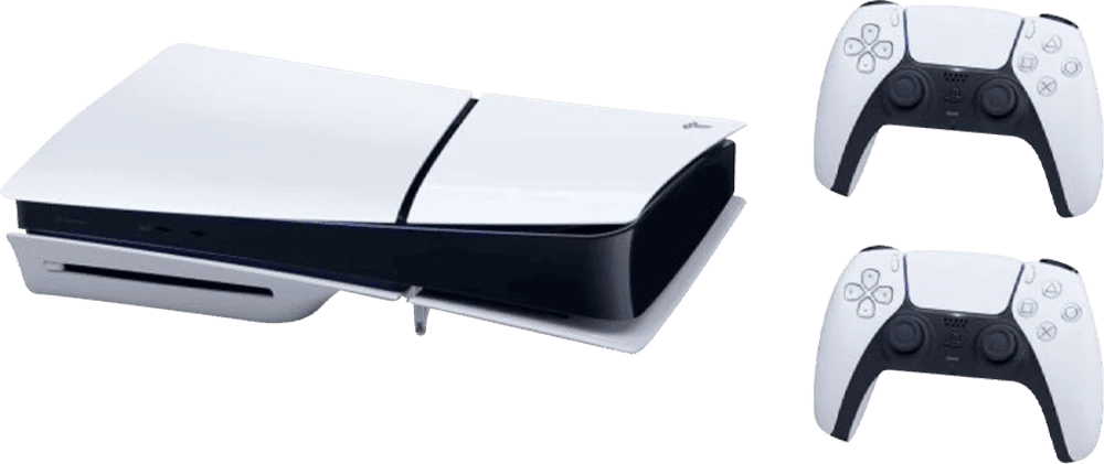 Ігрова приставка Sony PlayStation 5 Slim Digital Edition + DualSense Wireless Controller White UA комплектація