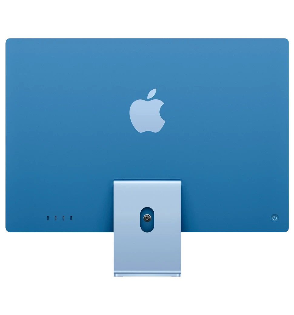 iMac 24 Retina 4.5K, Apple M4, 256GB, Blue (MWUF3) (2024) Б/В фото ззаду