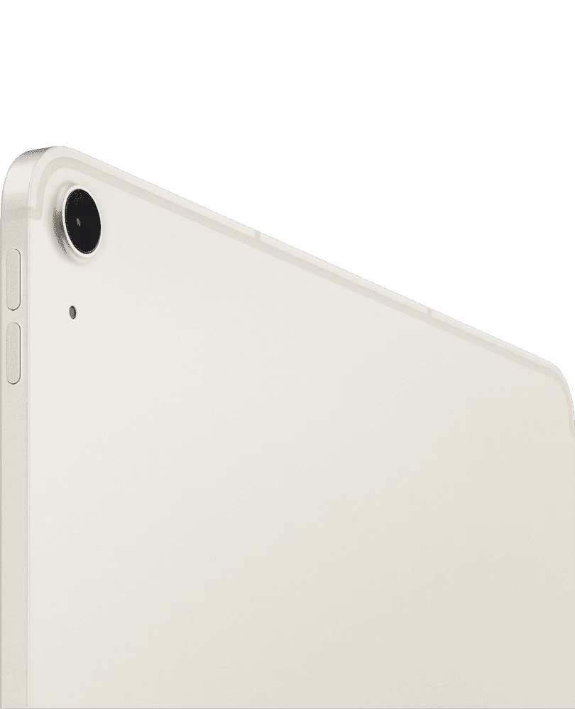 iPad Air 13 M4 (2026) Wi-Fi + Cellular 512GB Starlight (MH9P4) вид зблизька