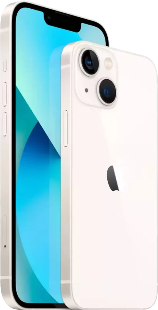 iPhone 13 256 Starlight БВ  вид с заду