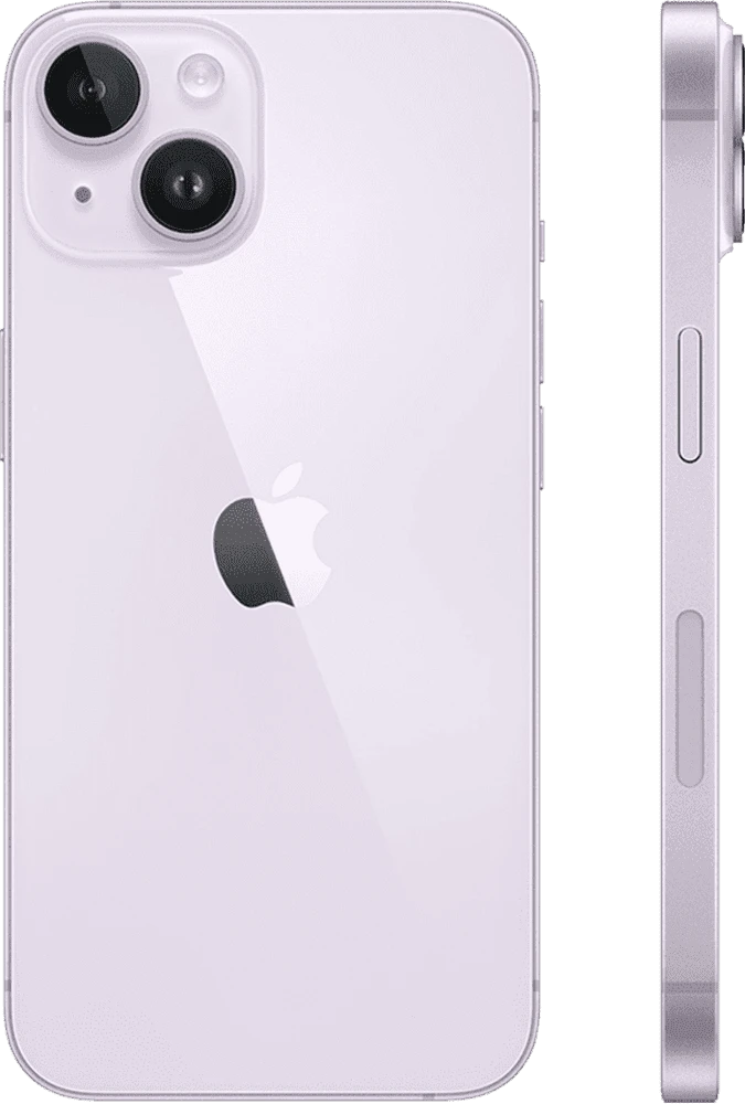 iPhone 14 128 Purple Б/В вид задня кришка та бічна грань