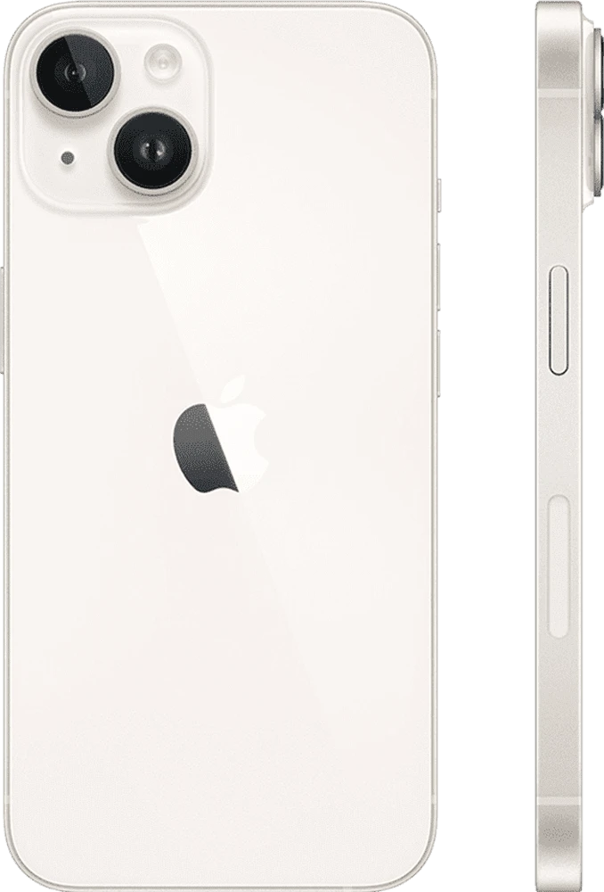 iPhone 14 Plus 512 Starlight Б/В вид задня кришка та бічна грань