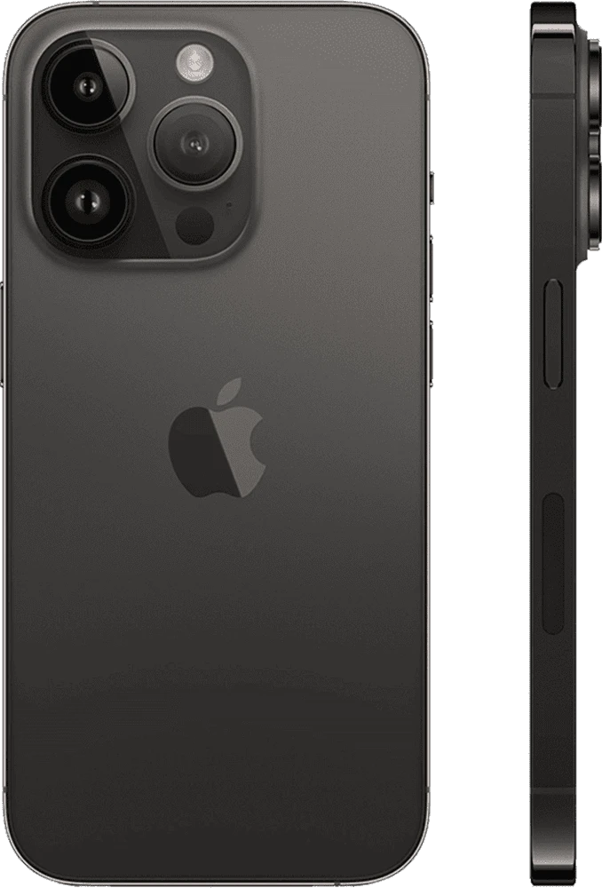 iPhone 14 Pro Max 128 Space Black Б/В вид задня кришка вид бічна грань