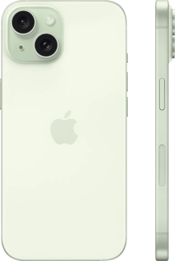 iPhone 15 256GB Green Б/В вид задня кришка та бічна грань