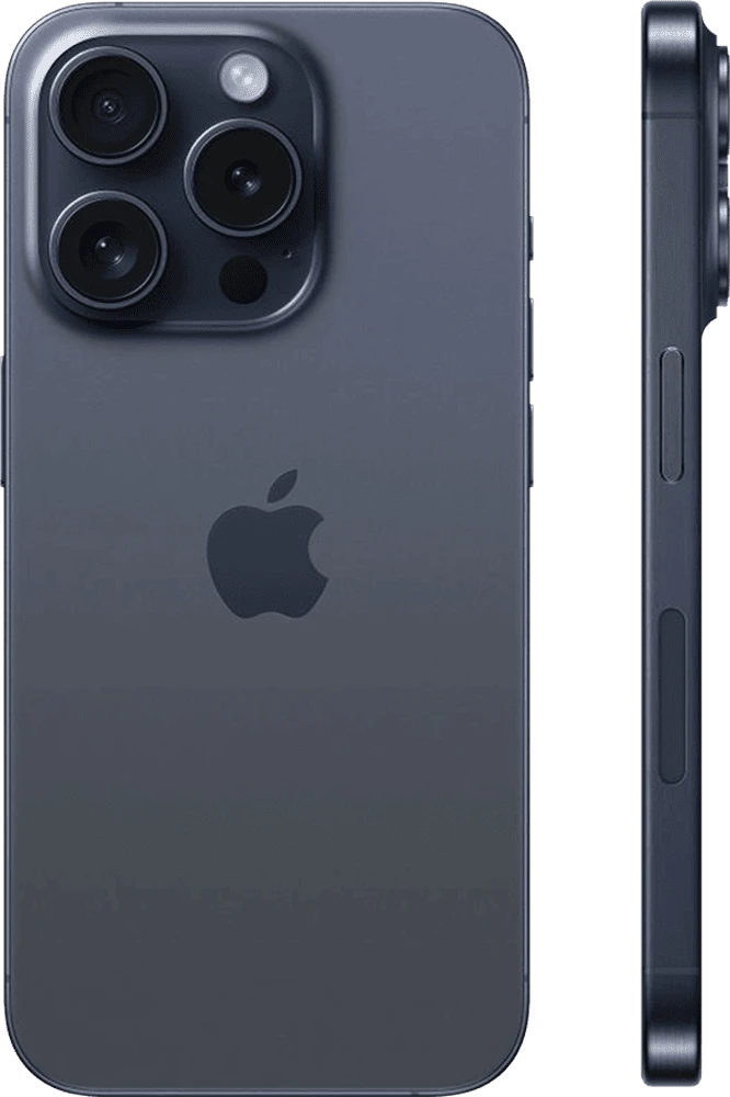 iPhone 15 Pro 512GB Blue Titanium e-Sim Б/В вид ззаду