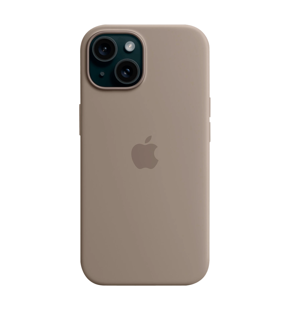 iPhone 15 Silicone Case with MagSafe Clay (MT0Q3ZM/A) фото кольору 5