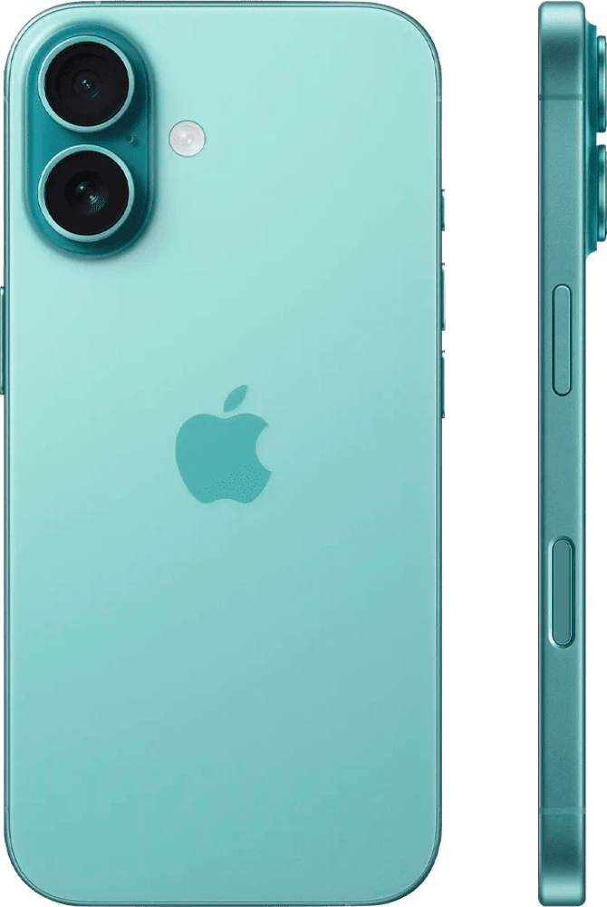iPhone 16 128GB Teal Б/В — фото ззаду