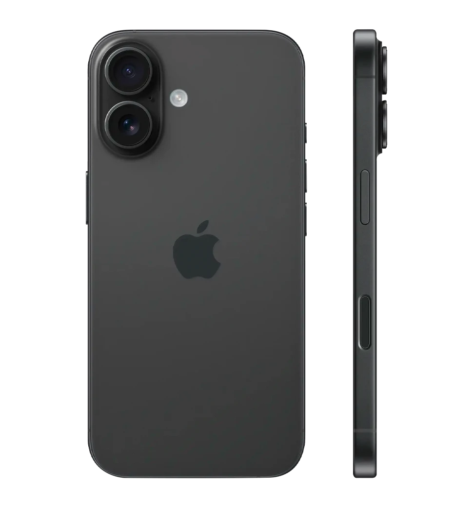 iPhone 16 Plus 512GB Black e-sim боковий ракурс