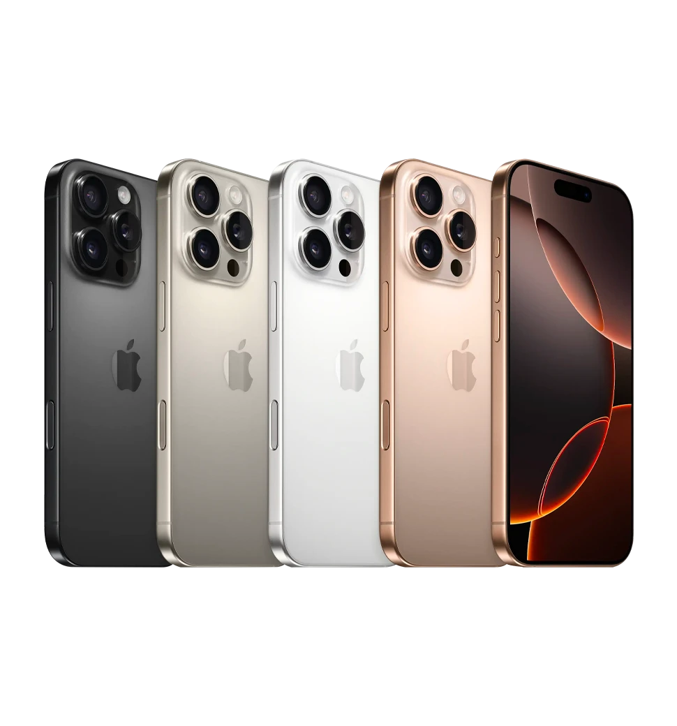 iPhone 16 Pro 128GB White Titanium e-sim Б/В палітра кольорів